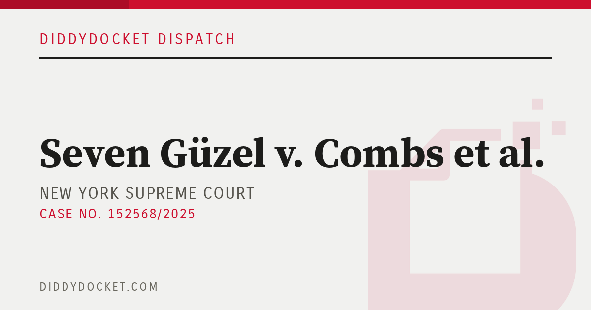 Güzel v. Combs: Plaintiff Demands Details Behind Combs’s and Sony Music’s Affirmative Defenses